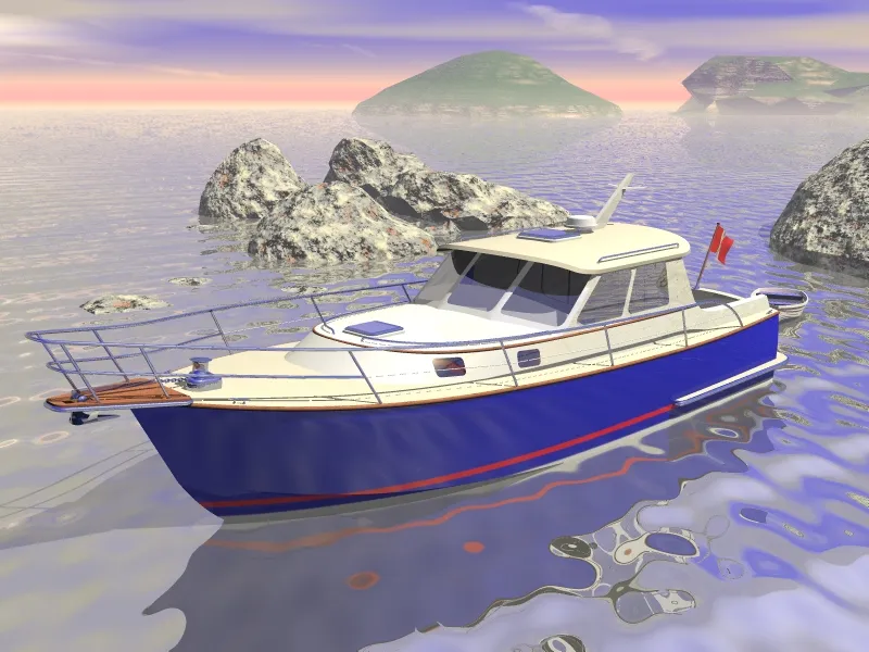 46925 collectible diecast boats