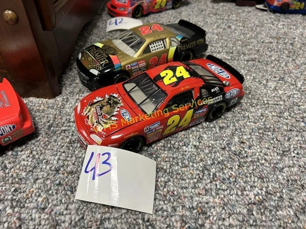 46934 jeff gordon flames diecast