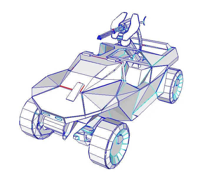 46942 diecast warthog detailing