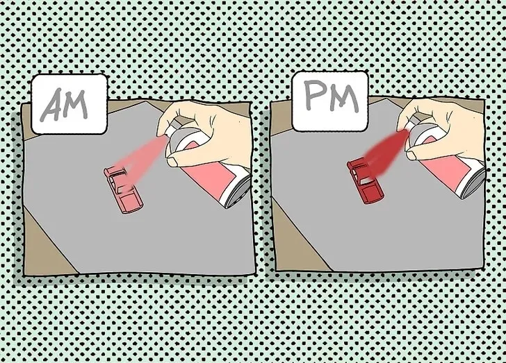 46943 spray painting diecast car