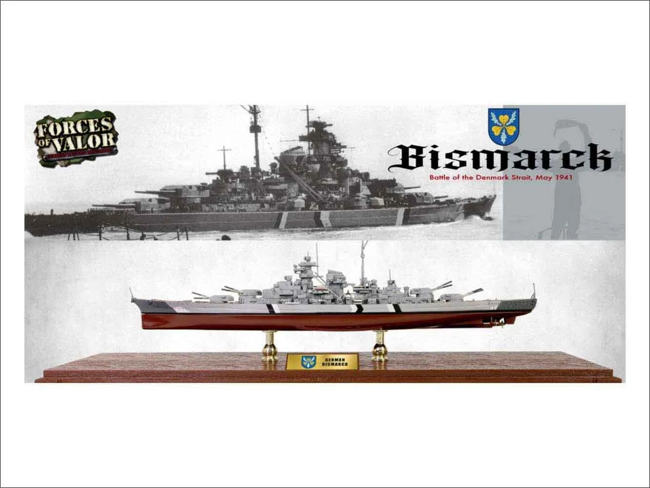 46951 bismarck diecast model 1
