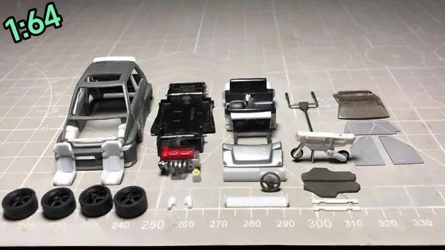 46971 honda city diecast model scales