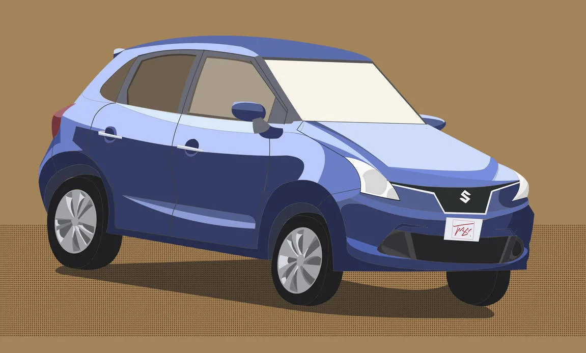 46996 baleno diecast model 2