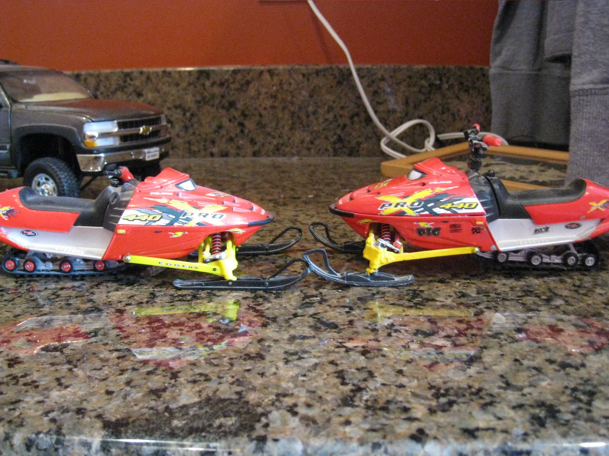 47067 rare snowmobile toy