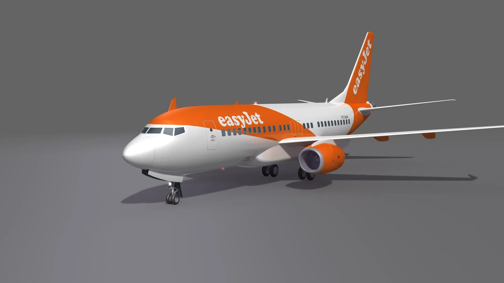 47092 easyjet airbus a320 diecast