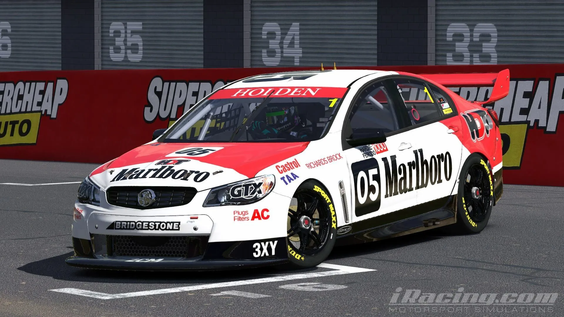 47105 vf commodore diecast model interior