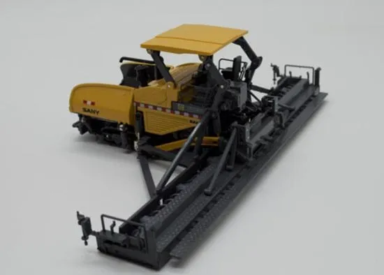 47123 asphalt paver diecast painting finishing