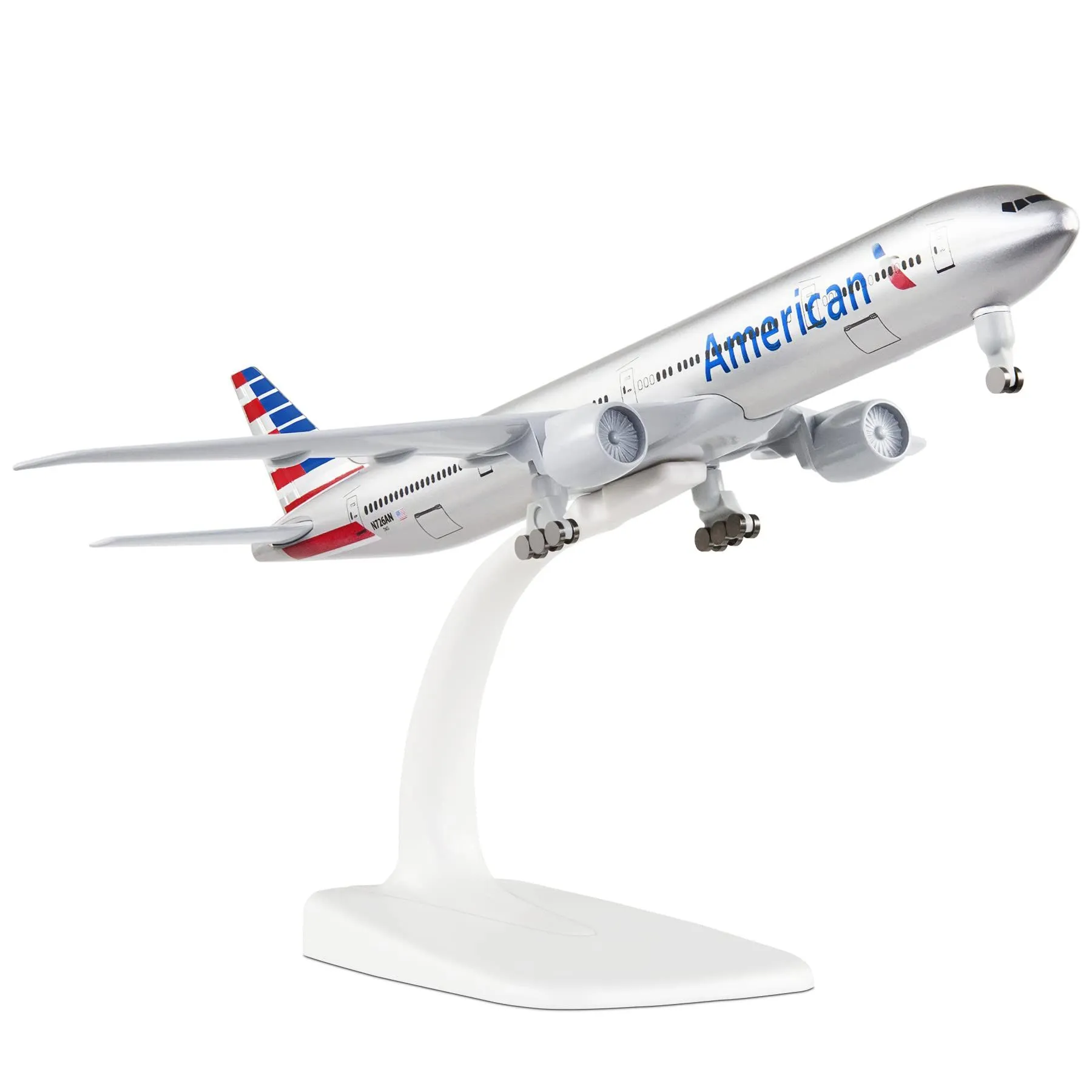 47125 detailed 777 diecast model
